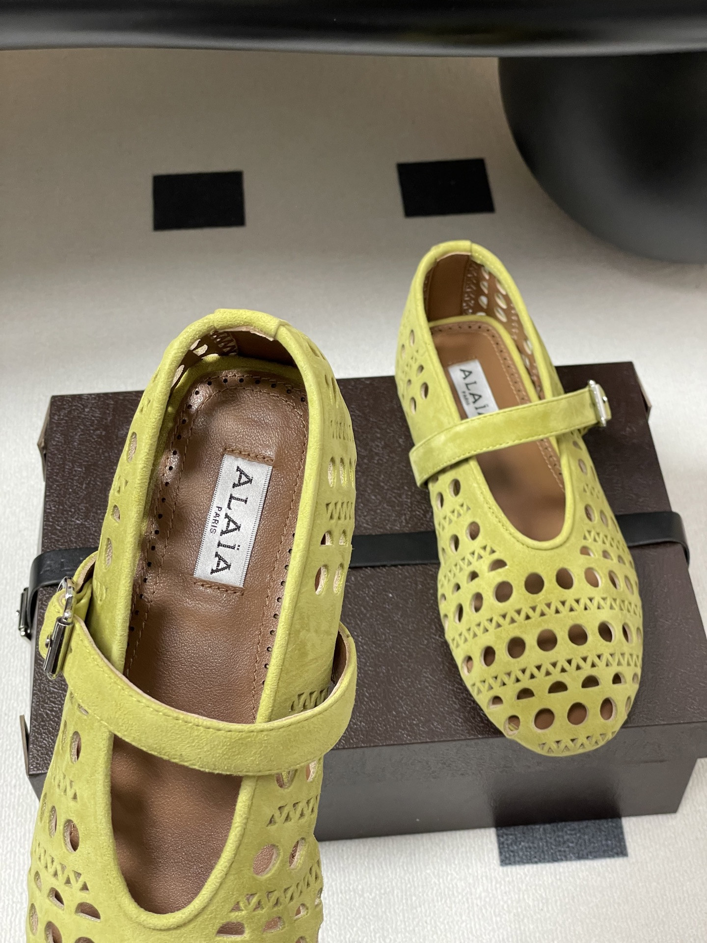 ua alaÏa vienne ballet flats(cusT0mized size 7-10 days production time)