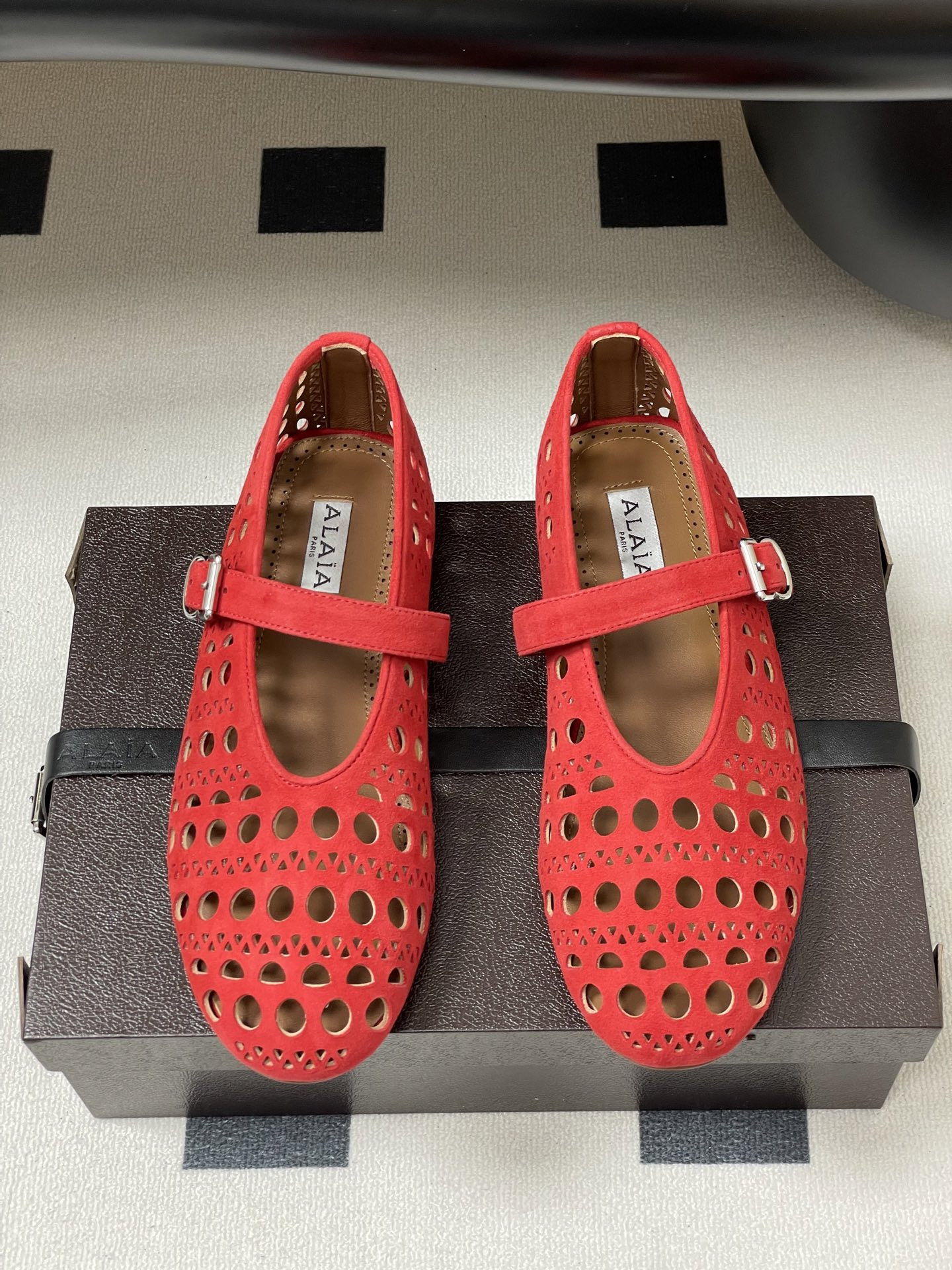 ua alaÏa vienne ballet flats(cusT0mized size 7-10 days production time)