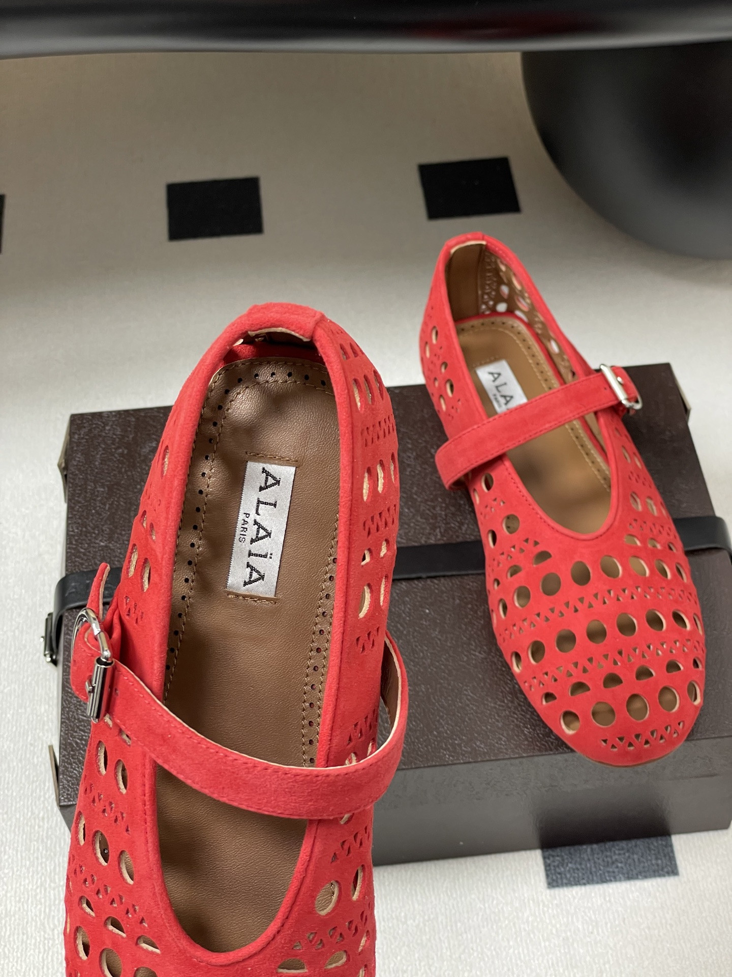 ua alaÏa vienne ballet flats(cusT0mized size 7-10 days production time)