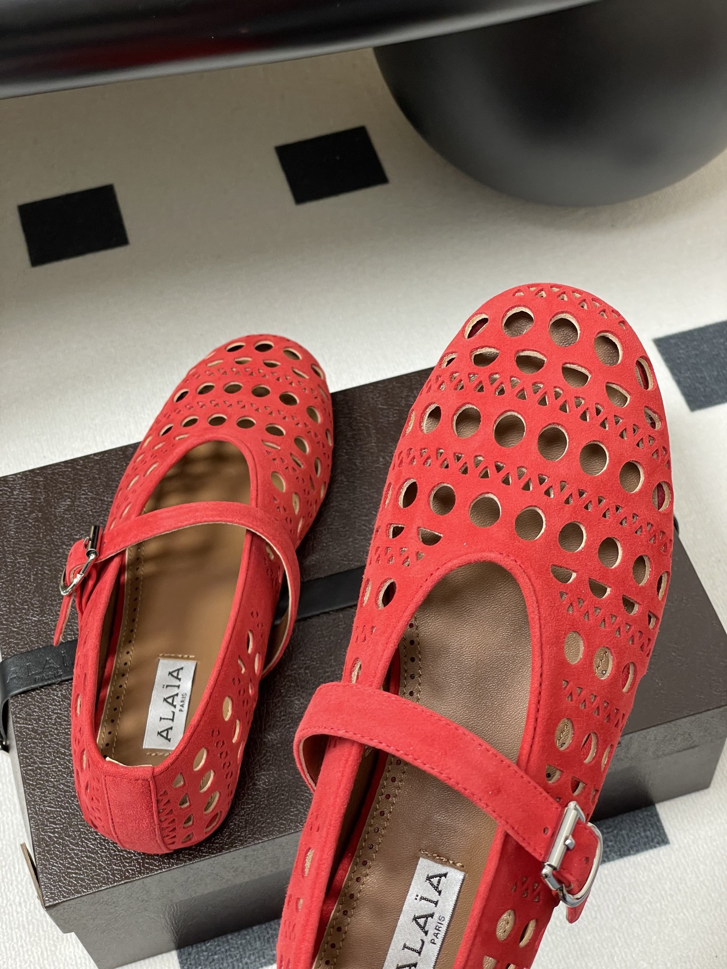 ua alaÏa vienne ballet flats(cusT0mized size 7-10 days production time)