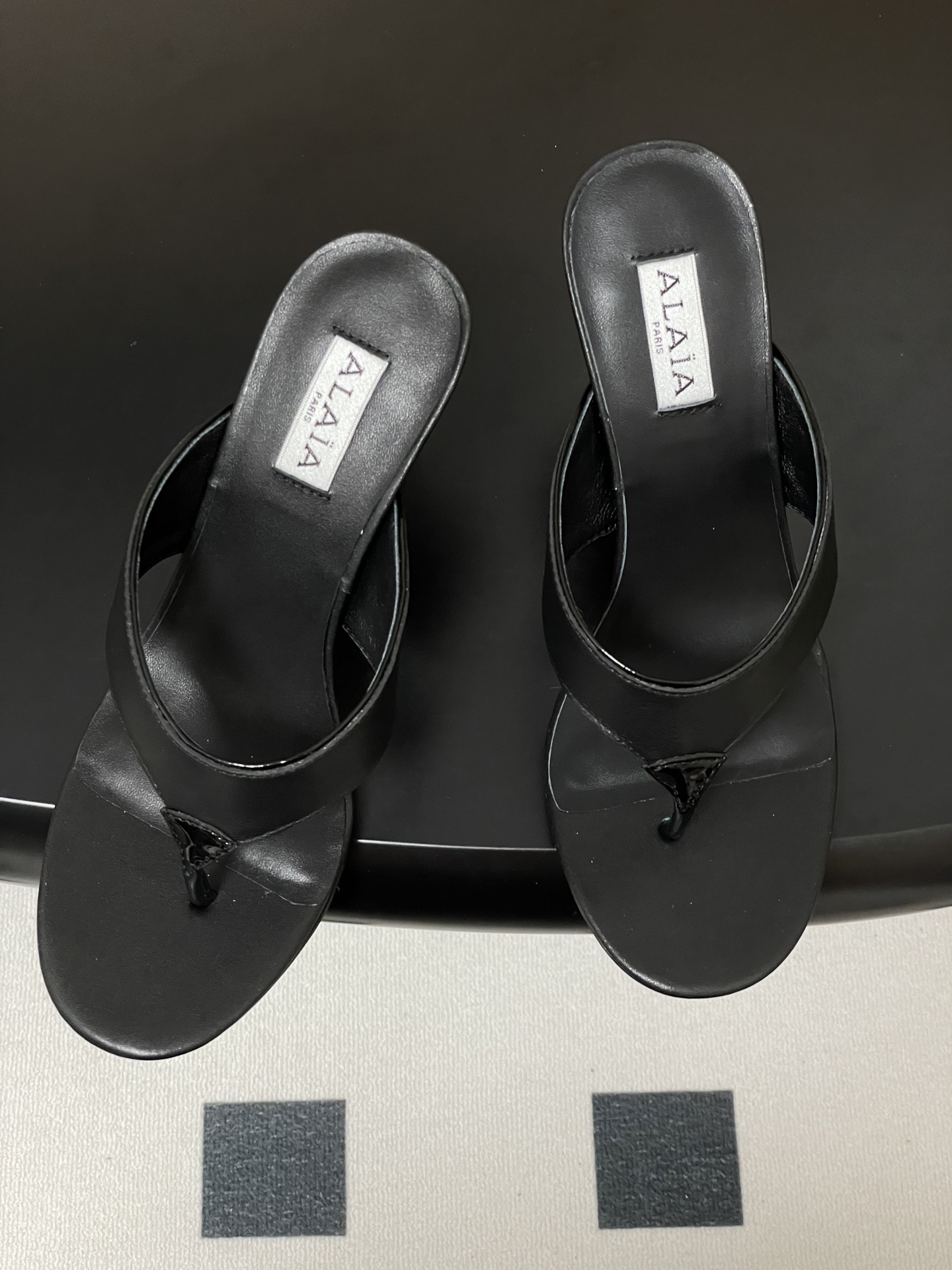 ua a1a1a triangle flat slides 9cm heel(cusT0mized size 7-10 days production time)