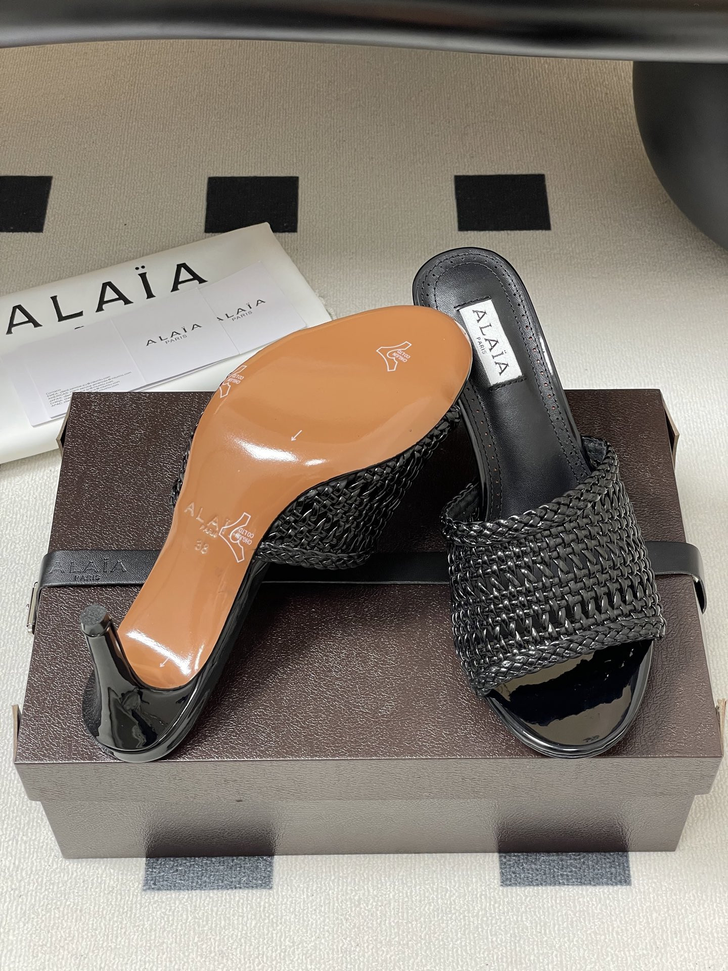 ua a1a1a heeled slippers 7cm heel(cusT0mized size 7-10 days production time)
