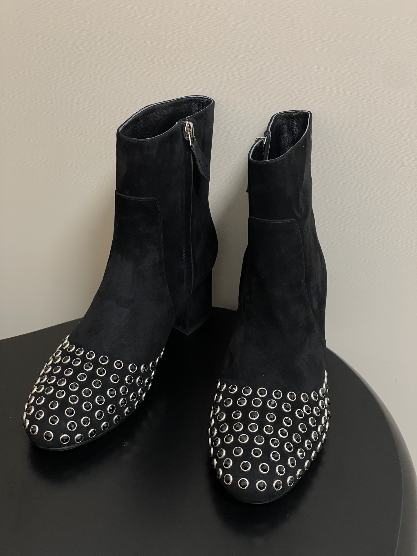 ua a1a1a crystal di*m*nd boots 5.5cm heel(cusT0mized size 7-10 days production time)