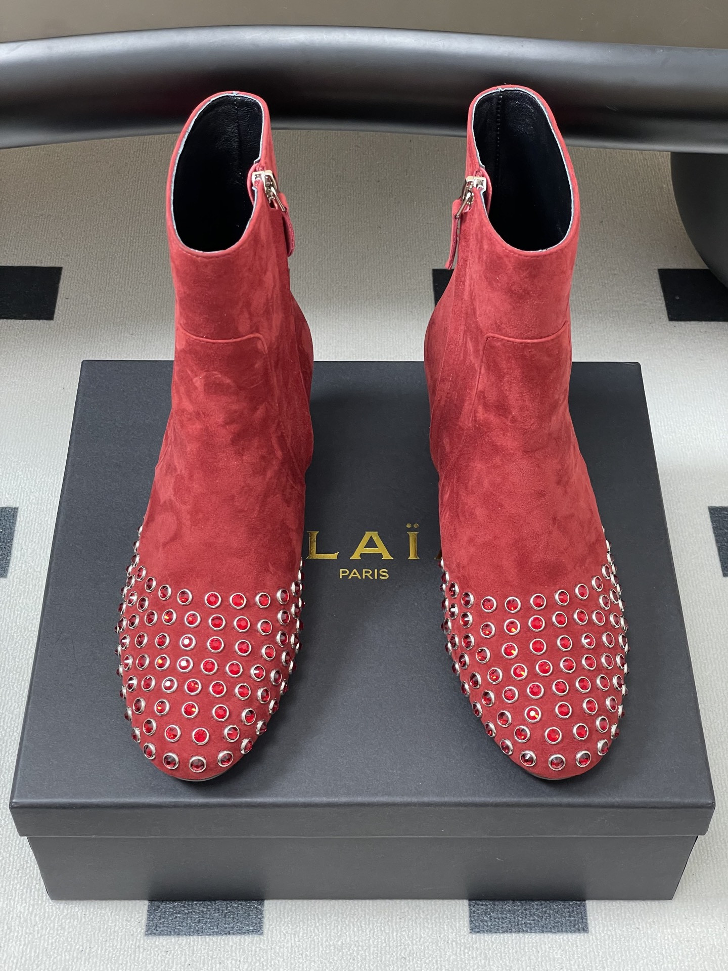 ua a1a1a crystal di*m*nd boots 5.5cm heel(cusT0mized size 7-10 days production time)