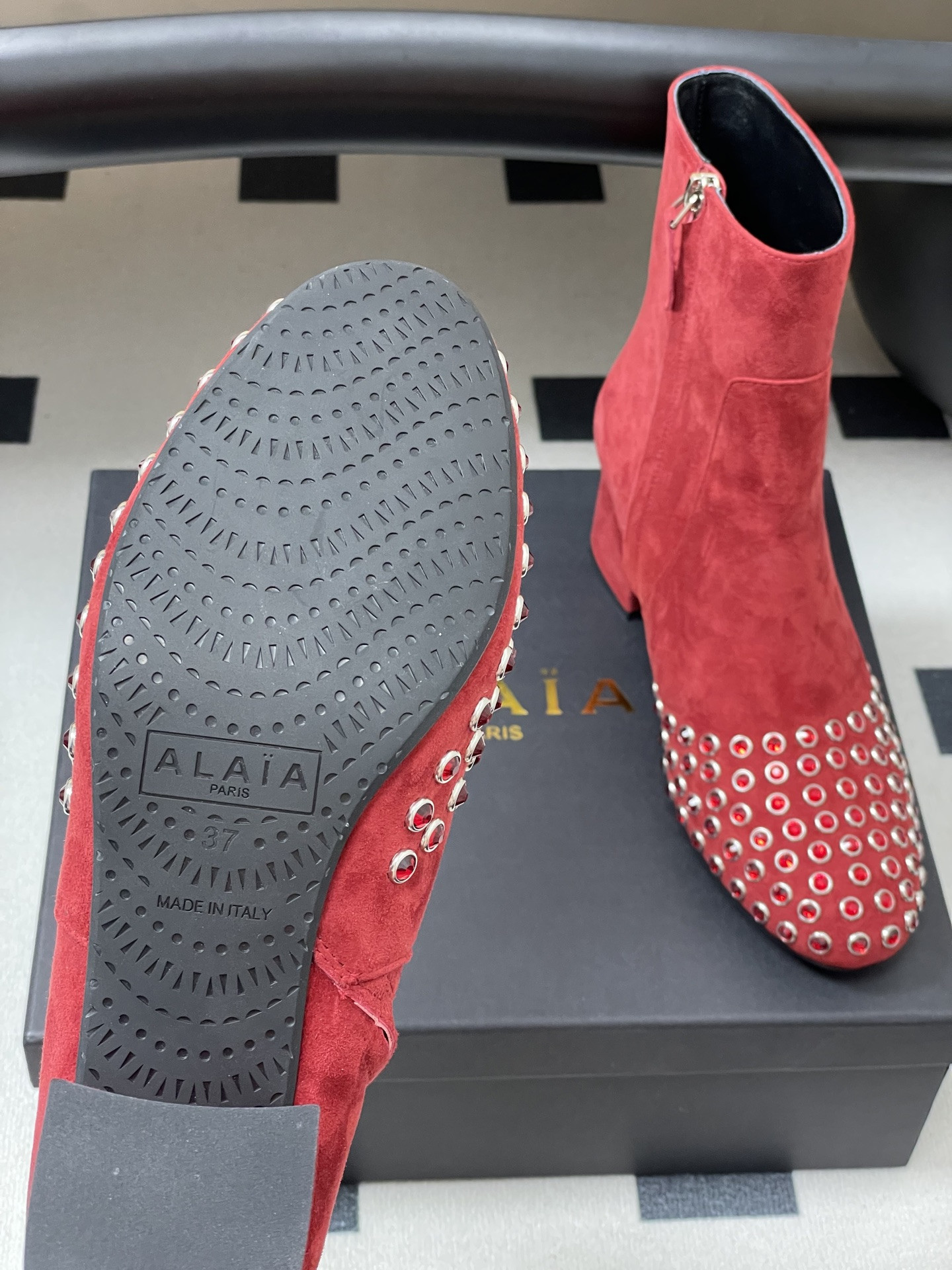 ua a1a1a crystal di*m*nd boots 5.5cm heel(cusT0mized size 7-10 days production time)