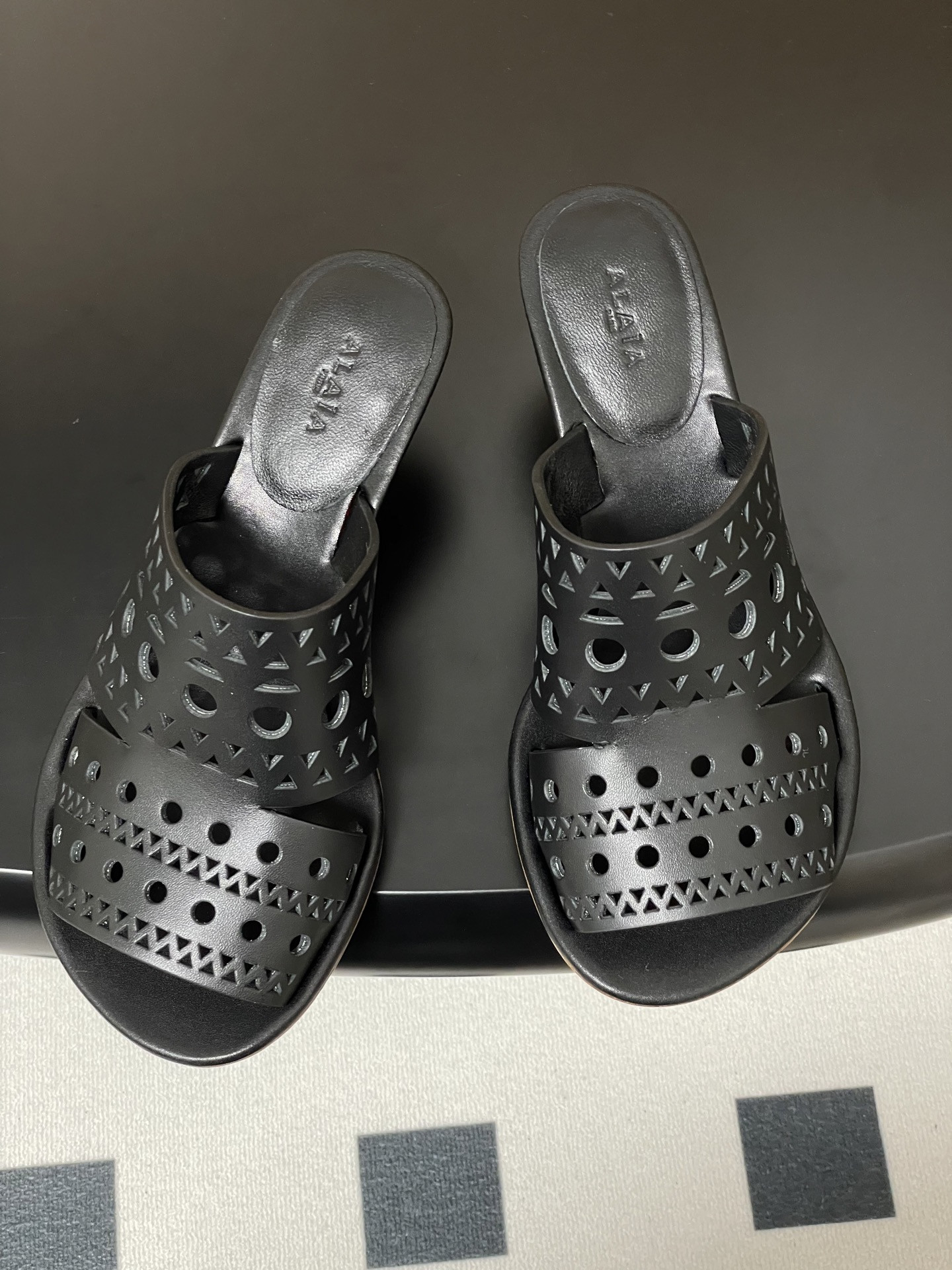 ua a1a1a heeled slippers 5.5cm heel(cusT0mized size 7-10 days production time)