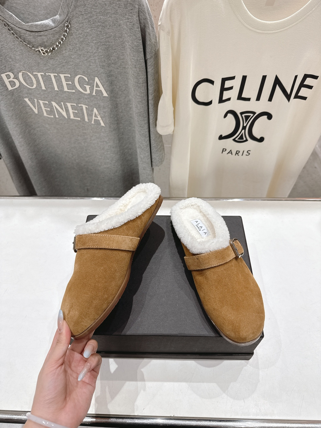 UA Alaia Flat Mules